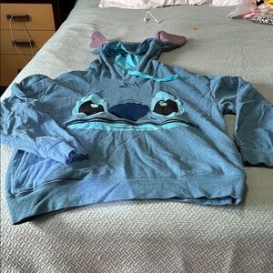 Disney Turquoise Hoodie with Character Design